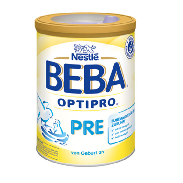 nestlebeba雀巢德国版beba系列pre段1段2段3段800g婴儿奶粉